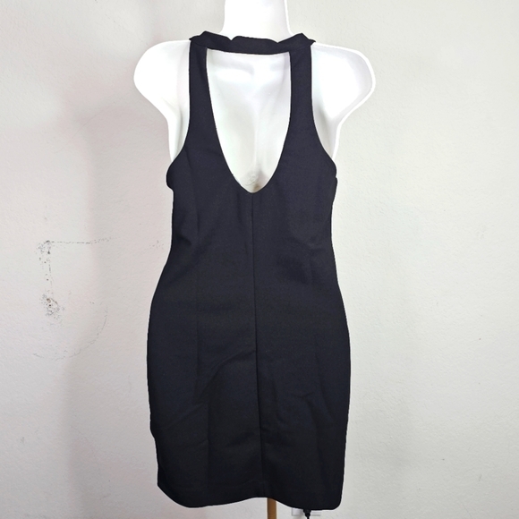 Zara Black Sleeveless Scoop Neck Backless Dress - Picture 5 of 5